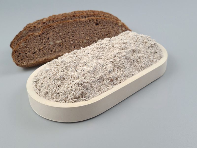 Backmischung - Vollkorn-Vitalbrot mit Traubenkernmehl, Chiasamen und Natursauerteig