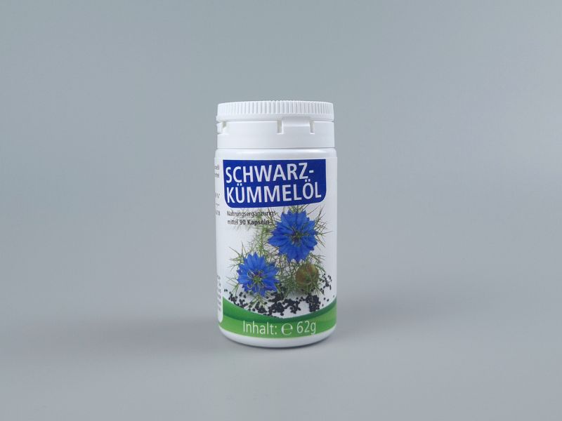 Schwarzkümmelöl, nativ, 90 Kapseln a 500mg