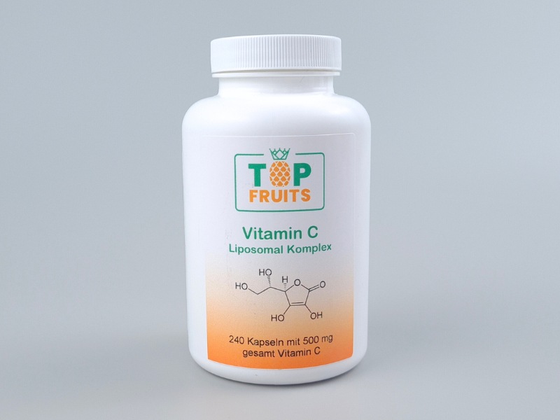 Liposomales Vitamin C - hohe Bioverfügbarkeit - 240 Kapseln reichen für 4 Monate