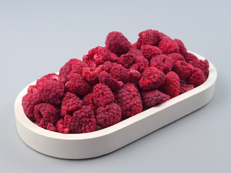 Premium Himbeeren gefriergetrocknet, vollreif geerntet, 100% Natur, 75g