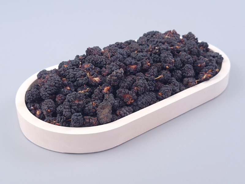 Maulbeeren getrocknet, schwarz, natur, bio kbA