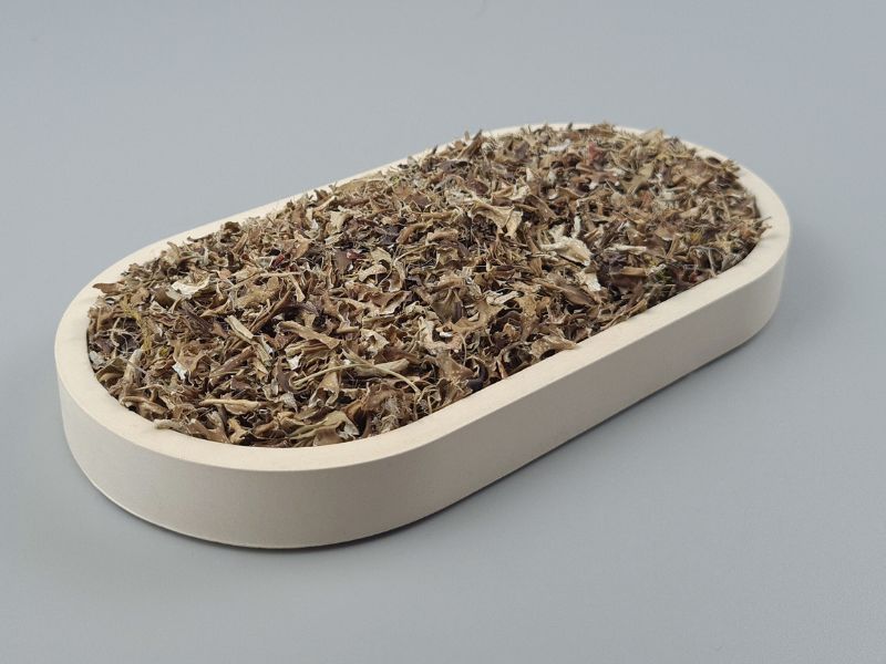 Island Moos geschnitten, Cetraria islandica, Wildwuchs, Tee nach Rudolf Breuß, 100g