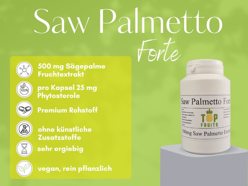 Saw Palmetto Kapseln Vorteile