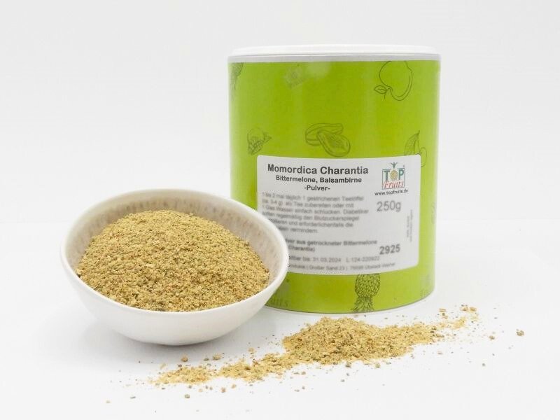 Momordica charantia Pulver, Bittermelone, 250 g, natur
