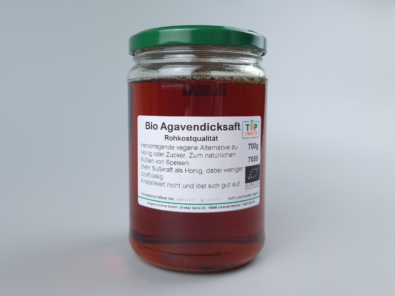 Agavendicksaft (Agavensyrup), bio kbA - 700g Glas