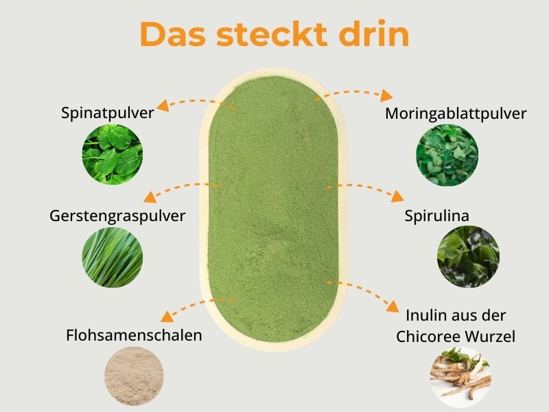 Green Powder Inhaltsstoffe