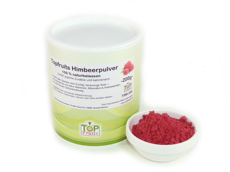 Himbeerpulver bio kbA, gefriergetrocknet