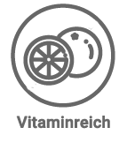 Vitaminreich - Produkte mit diesem Symbol zeichnet sich durch besonderen Vitaminreichtum aus